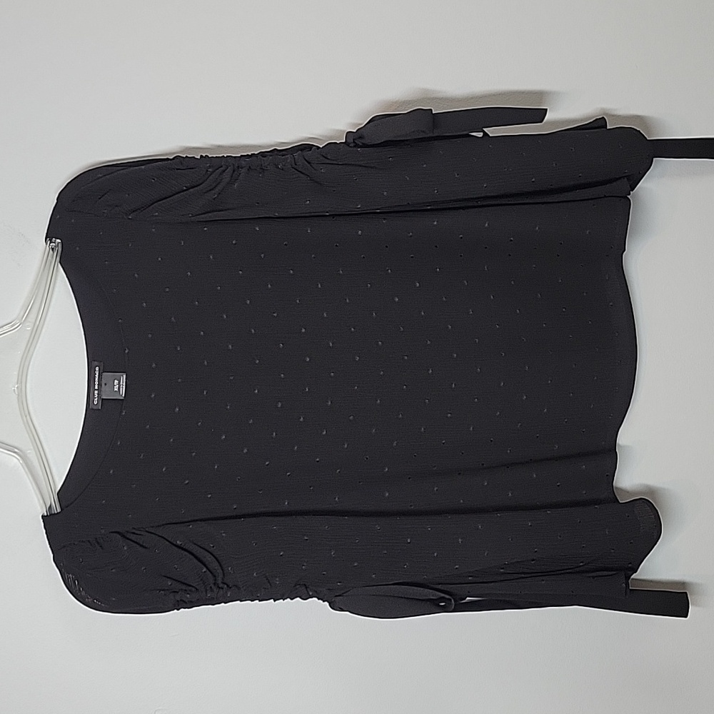 Club Monaco Priyalla Silk Top black - Picture 2 of 7